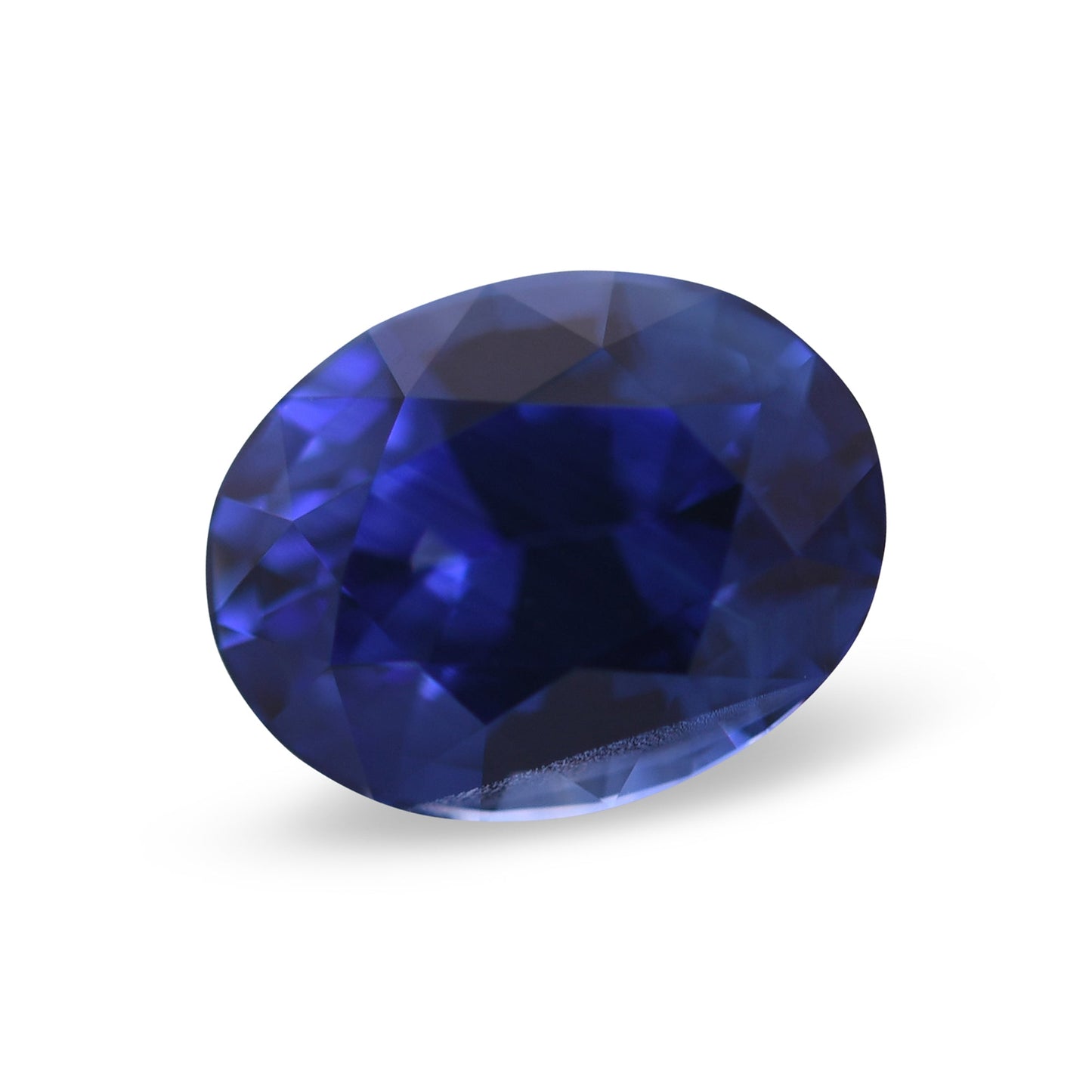 1,34 Karat blauer ovaler Saphir aus Sri Lanka