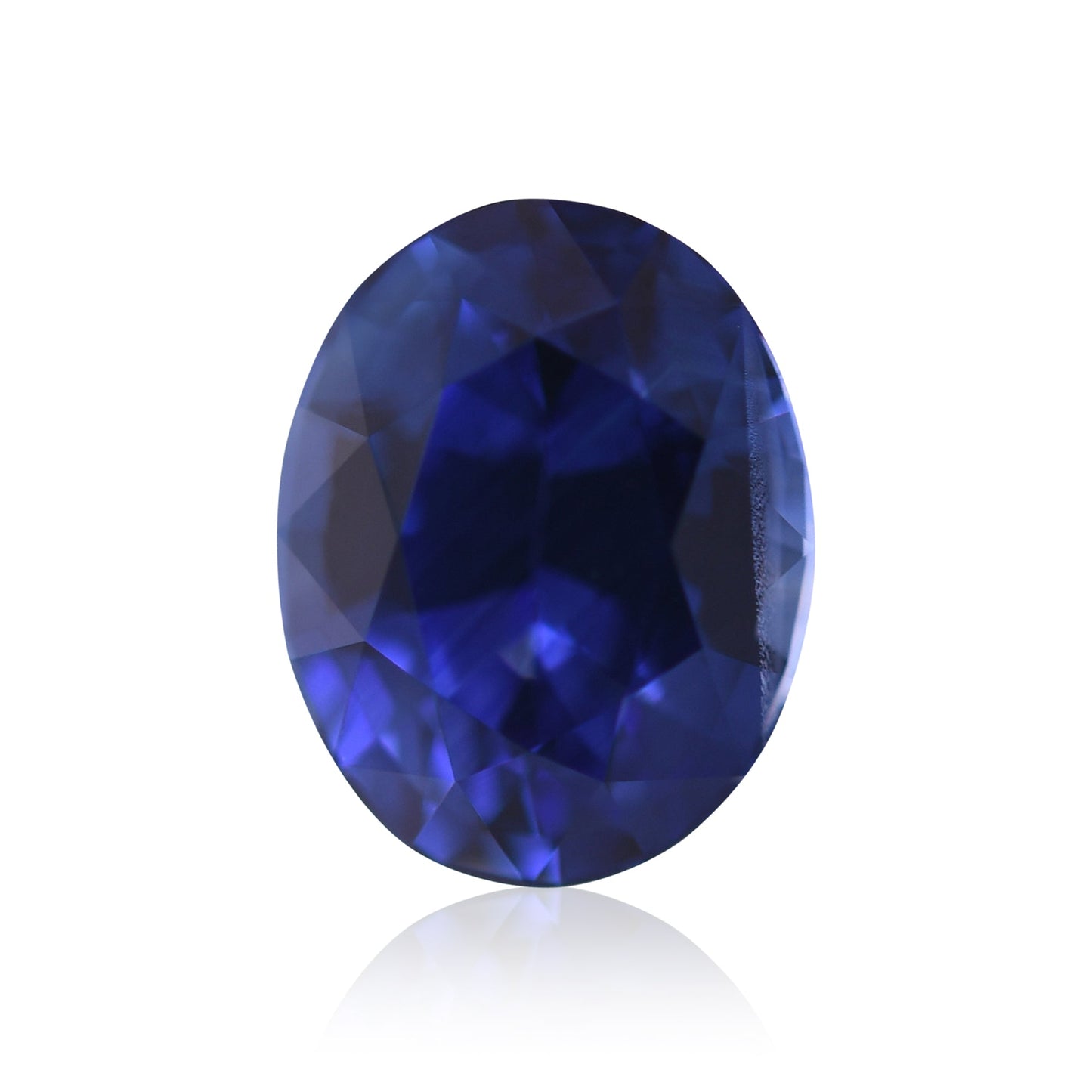 1,34 Karat blauer ovaler Saphir aus Sri Lanka