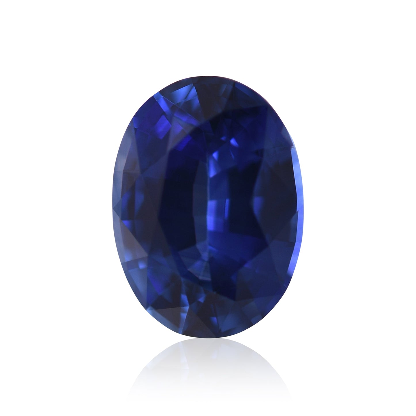 1,20 Karat blauer ovaler Saphir aus Sri Lanka