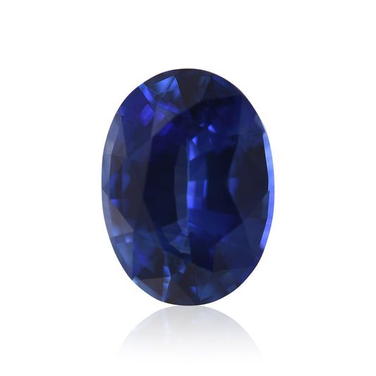 1,20 Karat blauer ovaler Saphir aus Sri Lanka