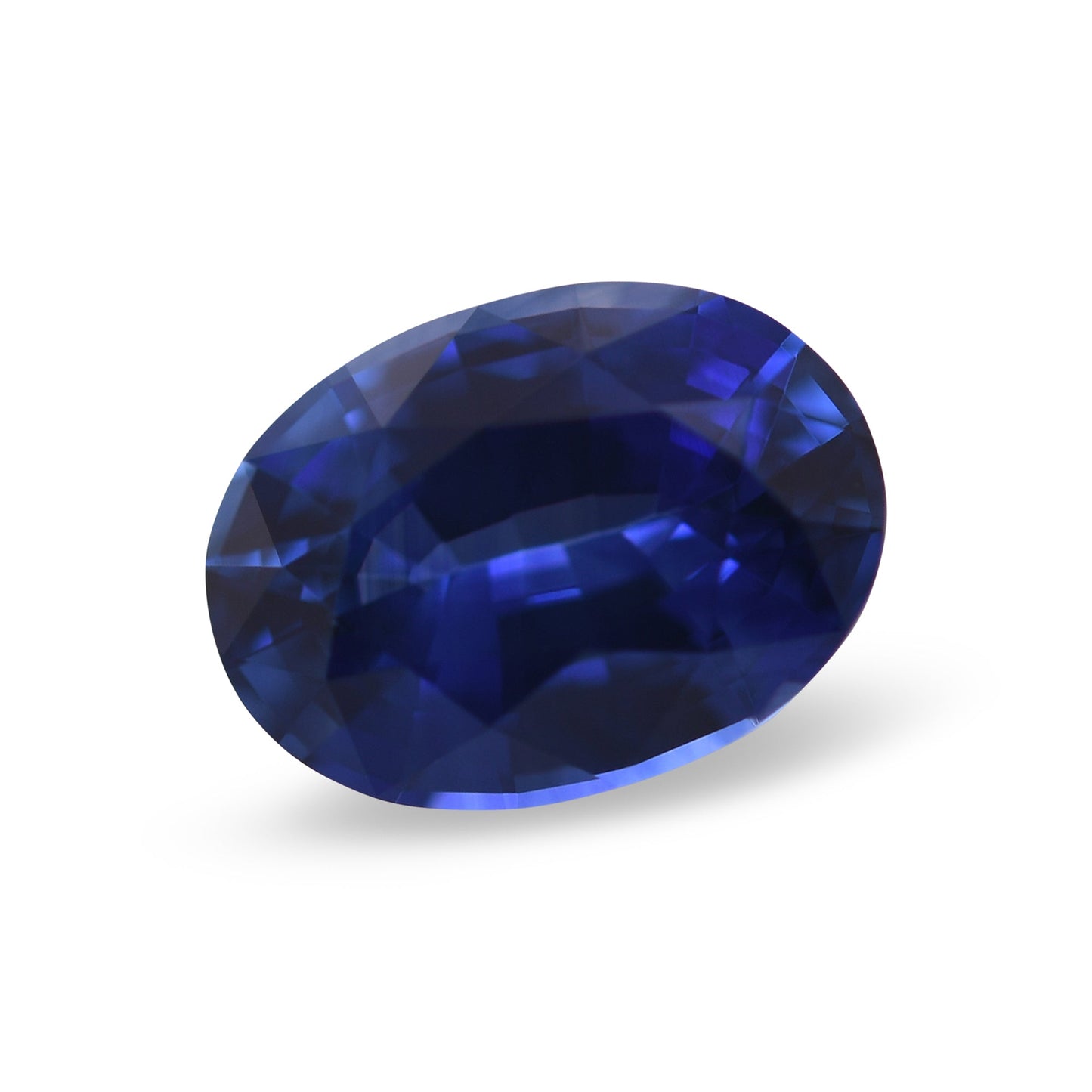 1,20 Karat blauer ovaler Saphir aus Sri Lanka