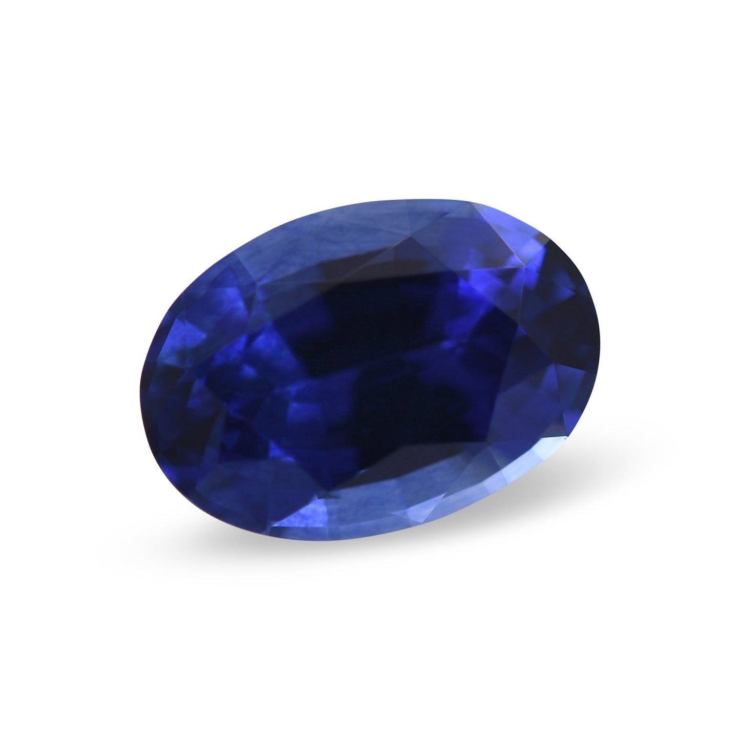 0,95 Karat blauer ovaler Saphir aus Sri Lanka