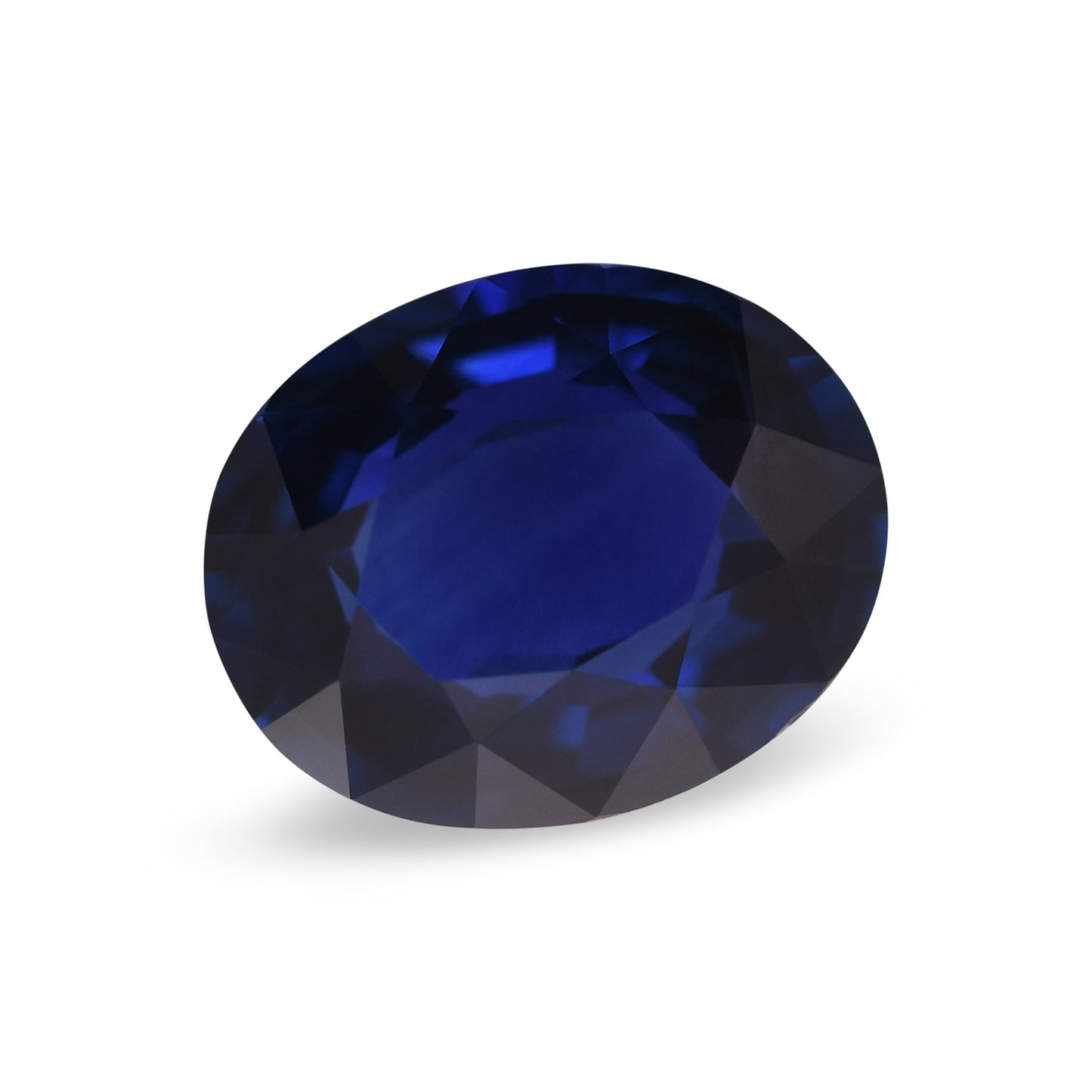 5,04 Karat blauer ovaler MADAGASCAR-Saphir AGL