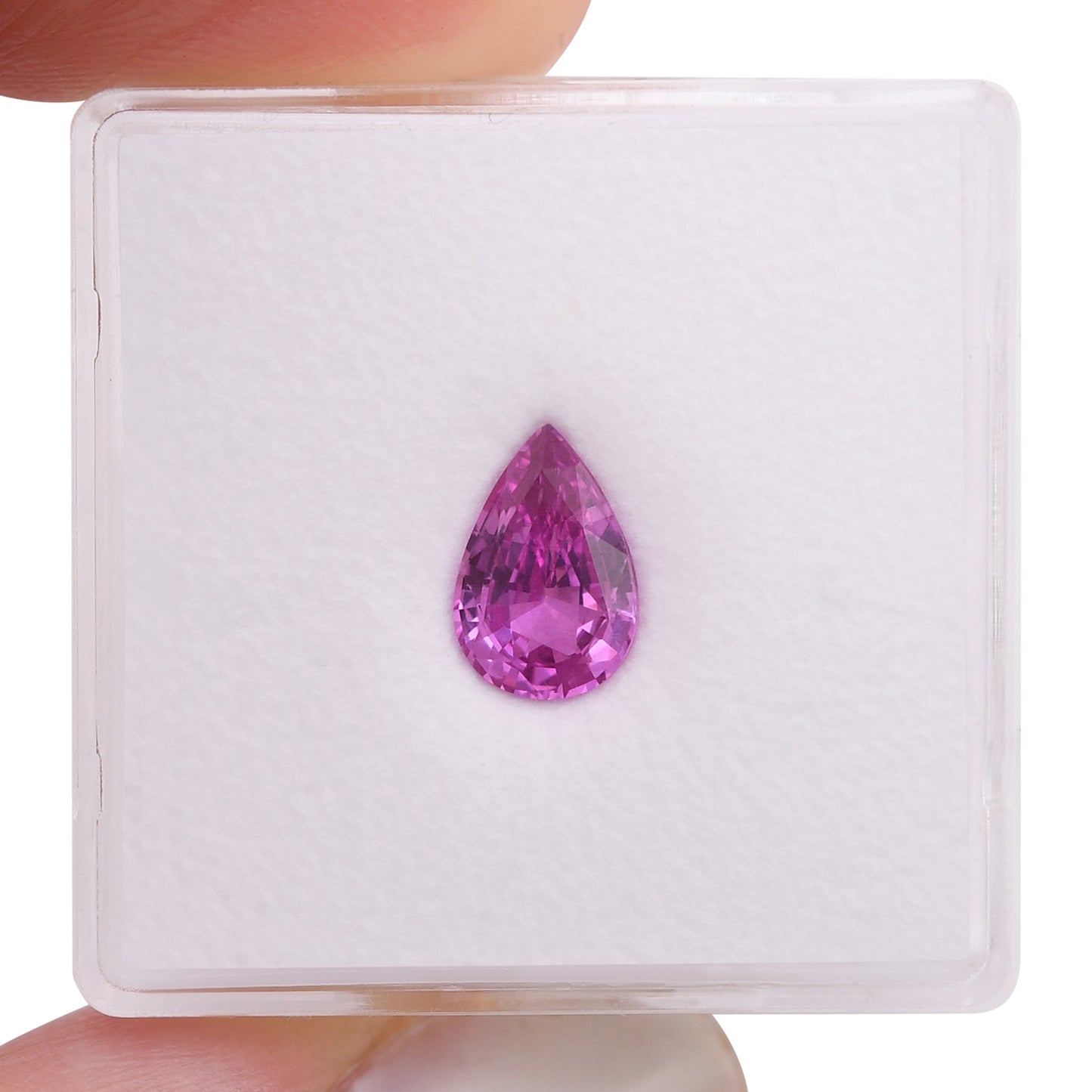 1.11 Carat Pink MADAGASCAR Pear Sapphire