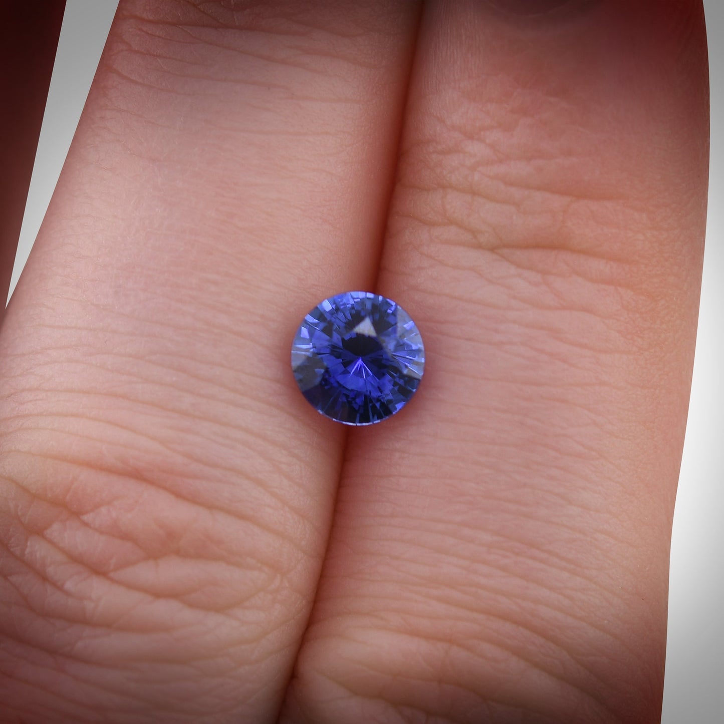 1.34 Carat Blue SRI LANKAN Round Sapphire