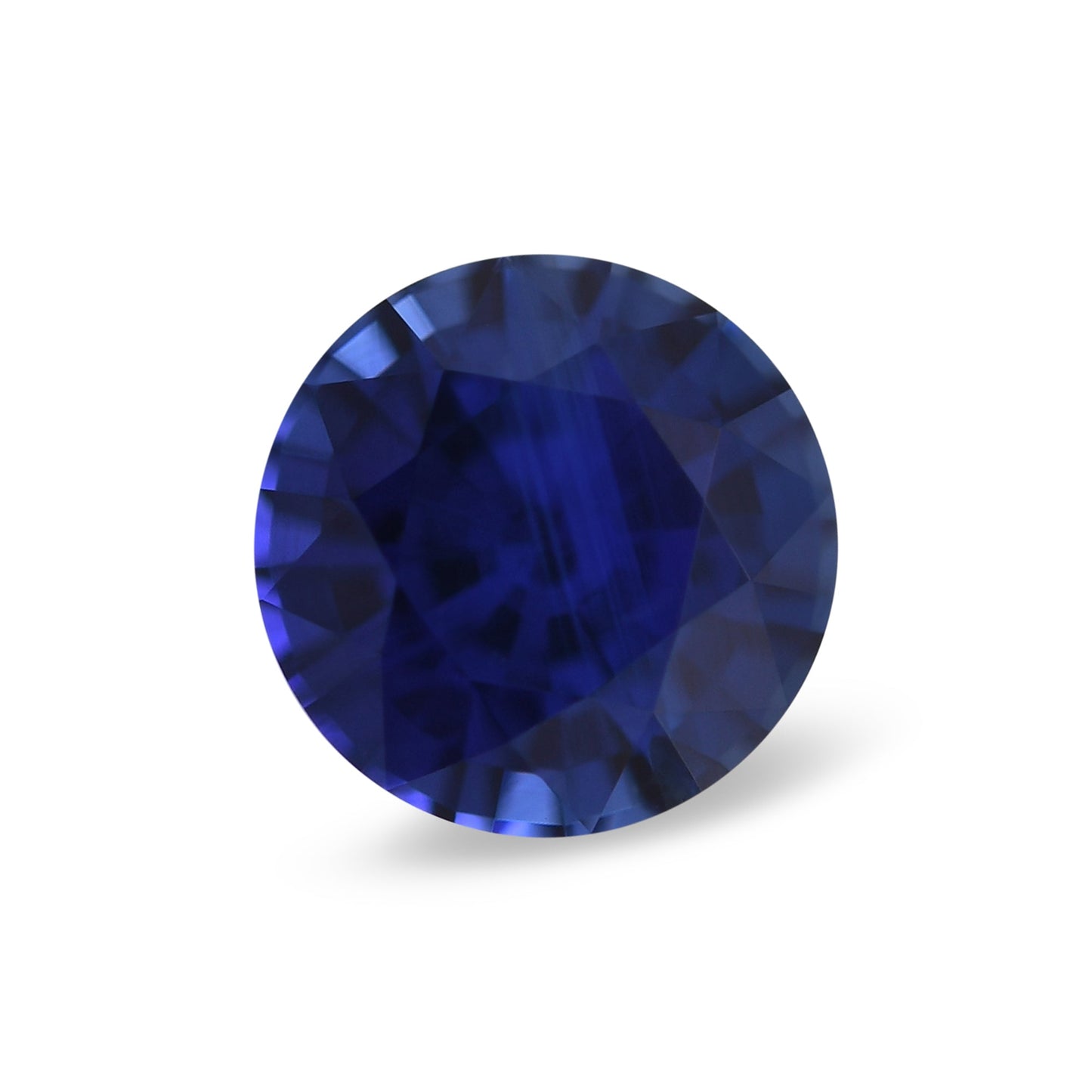 1,18 Karat blauer runder Saphir aus Sri Lanka