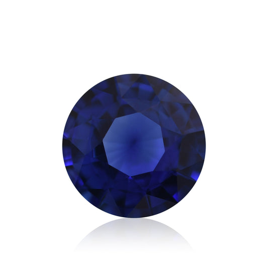 1,14 Karat blauer runder Saphir aus Sri Lanka, GIA-geprüft