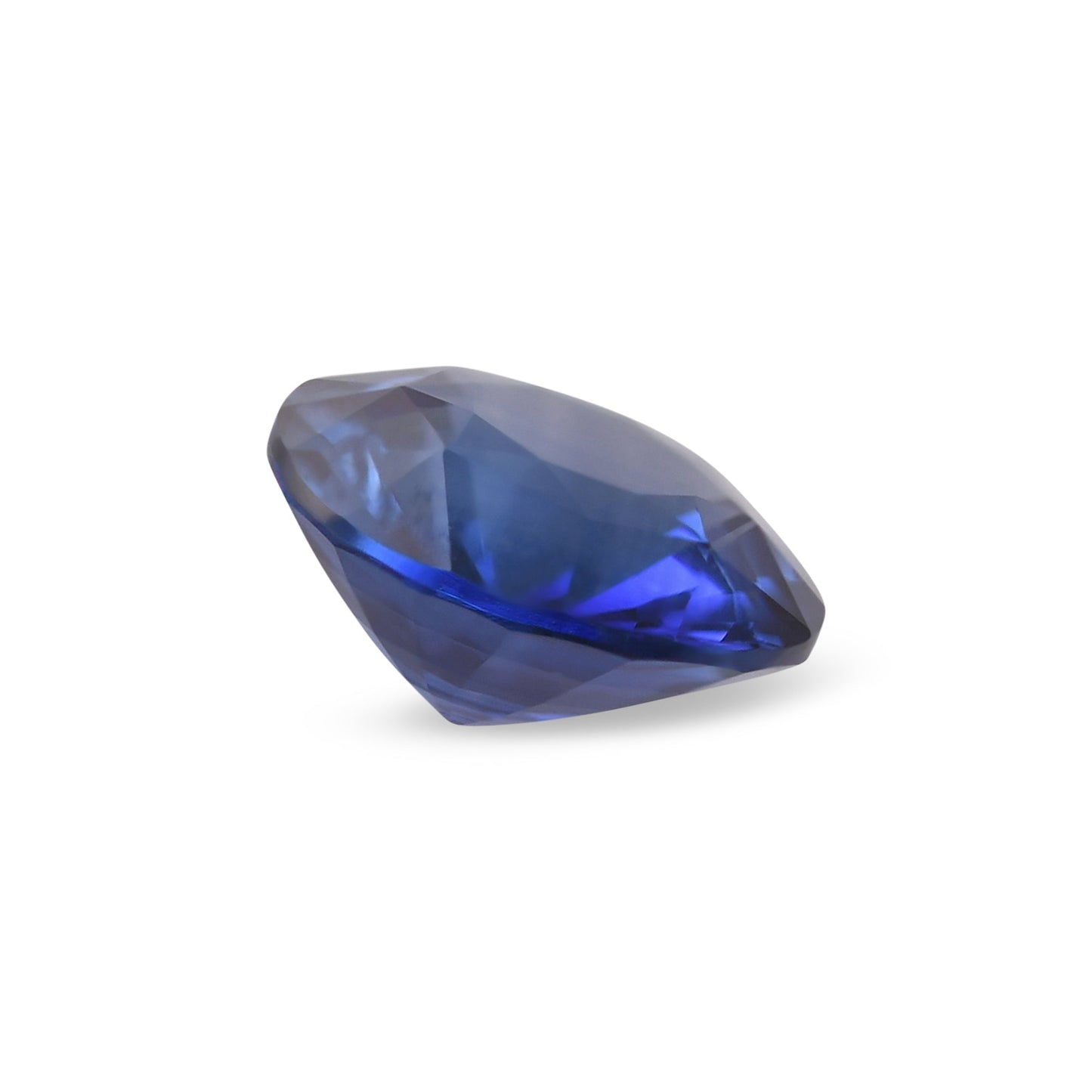1,07 Karat blauer runder Saphir aus Sri Lanka, GIA-geprüft