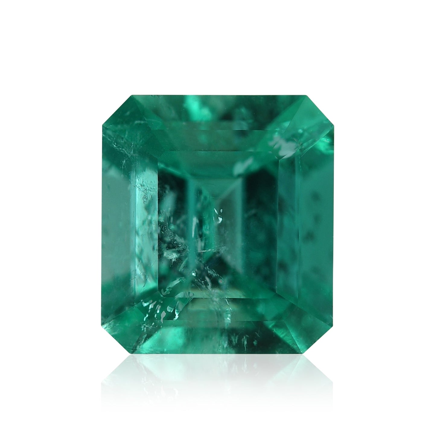 1.92 Carat Green COLOMBIAN Emerald Emerald MUZO
