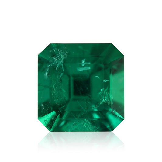 1,84 Karat leuchtend grüner kolumbianischer Smaragd (Smaragd-CD und Muzo)