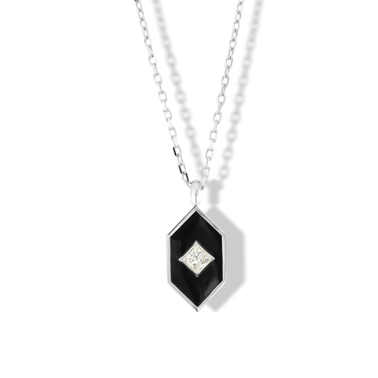 Herrenanhänger aus der Kollektion „Color Princess“ mit Diamanten und Emaille